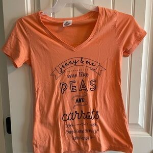 Orange Graphic Tee